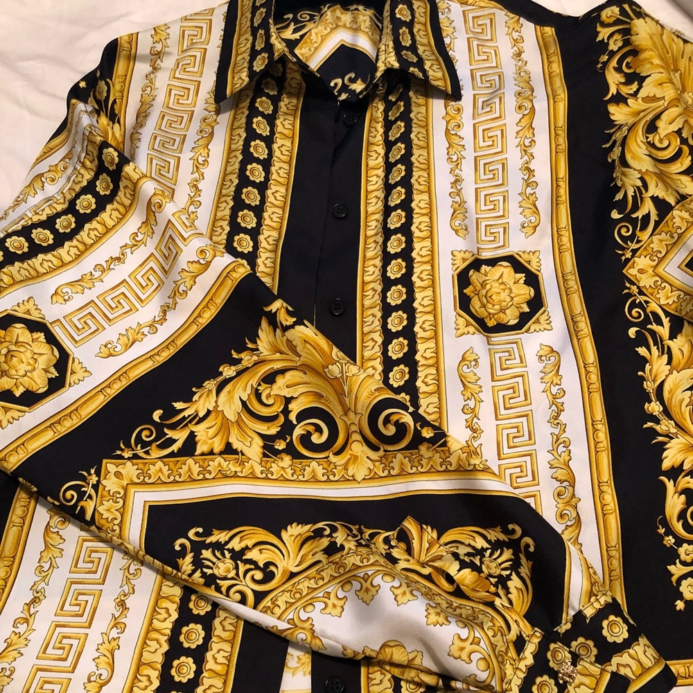 Stunning Versace Silk blouse